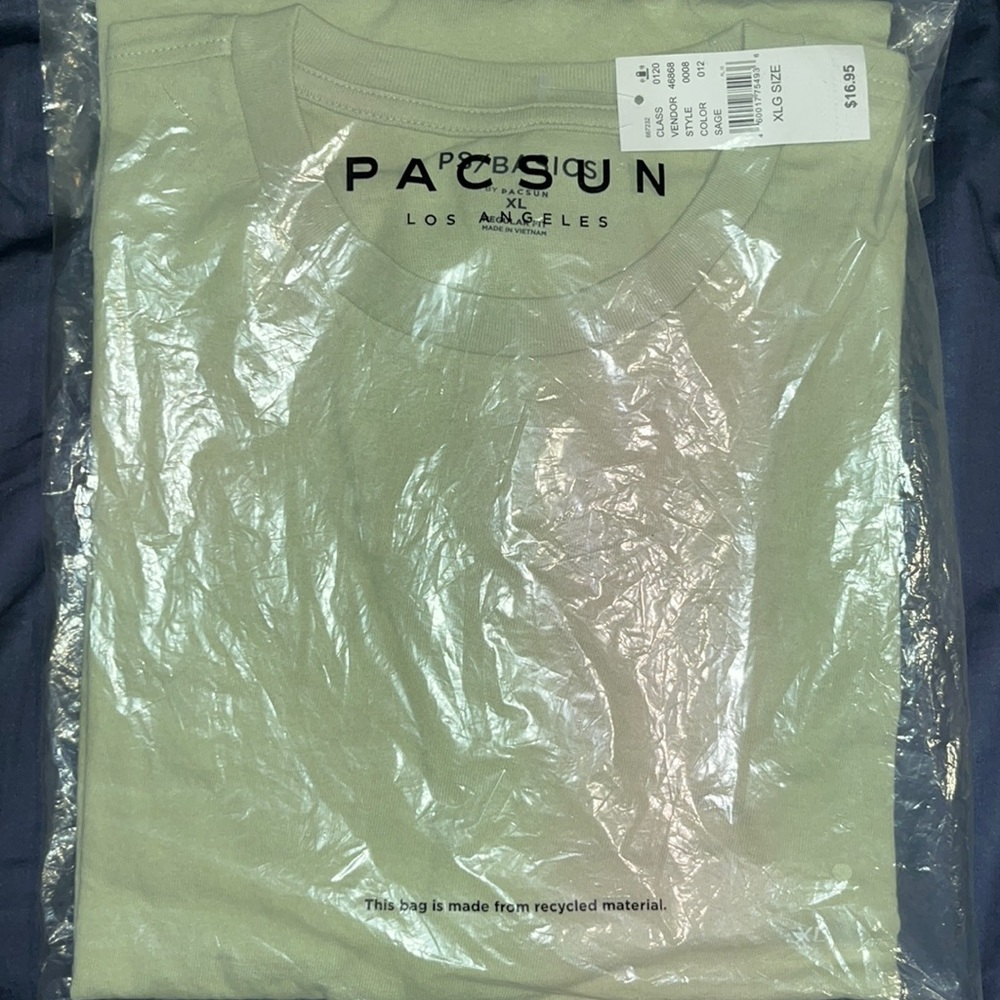 Sage color pacsun T-shirt